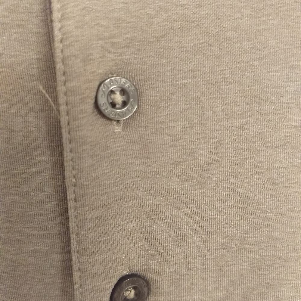Augusta National The Masters Tech Gray Golf Polo - Picture 5 of 7
